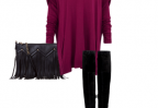 Look N°3, cuissard con maglia oversize Look N°3, cuissard con maglia oversize
