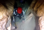 Speleologia: esplorazione subaquea della grotta Giusti