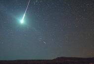 Una palla di fuoco ha solcato il cielo bretone