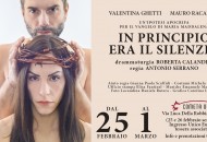 In principio era il silenzio. Maria Maddalena, la tradizione apocrifa al Teatro Cometa Off In principio era il silenzio. Maria Maddalena, la tradizione apocrifa al Teatro Cometa Off