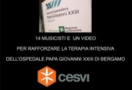 14 artisti e un video per l'Ospedale di Bergamo Papa Giovanni XXIII