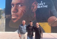 Jorit il suo primo murales a Caserta contro il razzismo dedicato a Lebron James
