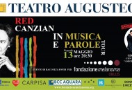 Teatro Augusteo. Red Canzian in concerto per la ricerca oncologica Teatro Augusteo. Red Canzian in concerto per la ricerca oncologica