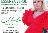Manila Nazzaro presenta Cintura Rosa di Sopravvivenza. Da Essenza Verde a Roma