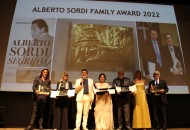 Alberto Sordi Family Award 2022 a Povia, Shefali Shah, De Micheli e ai direttori Mariella, Perrino e Signoretti