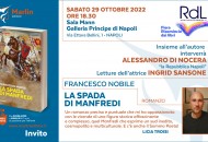 Ricomincio dai Libri a Napoli. Marlin Editore presenta il romanzo storico “La Spada di Manfredi” di Francesco Nobile