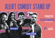 La Full Heads Comedy e il Teatro Sancarluccio ultimo appuntamento con il collettivo Allert Comedy Stand Up