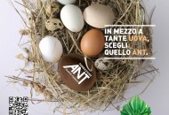 Regali di Pasqua ANT per l'assistenza domiciliare gratuita ai malati di tumore con l'uovo sospeso